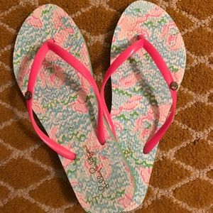 💞Lilly Pulitzer Size 9/10 Flip Flops💞